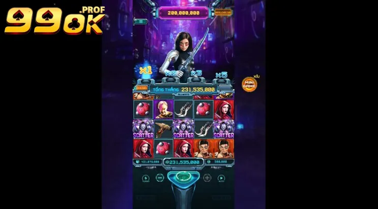 Nổ Hũ Alita – Game Slot Chiến Binh Người Máy Hấp Dẫn 2 Game nổ hũ Alita 99ok