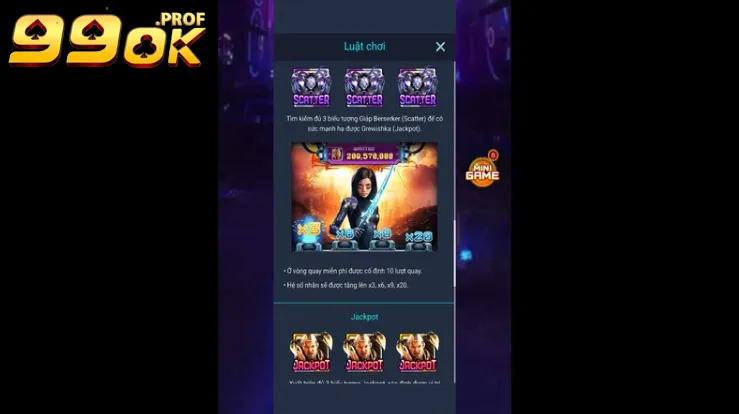 Nổ Hũ Alita – Game Slot Chiến Binh Người Máy Hấp Dẫn 4 Các tính năng đặc biệt trong game