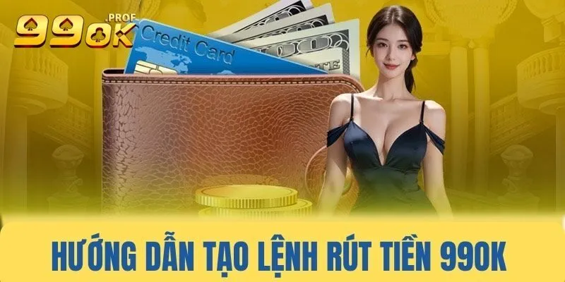 Rút Tiền 99OK 3 Lập lệnh rút tiền đúng quy trình